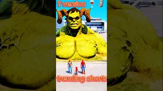 technogamer gta5 shorts gta5 hulk technogamerz youtubeshorts [upl. by Denn]