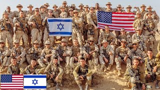 US Marines during joint combat exercises in Israel [upl. by Attolrahc]