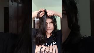 Hair curl karne ka tarika dekh lo youtubeshorts newhack haircurlhackmakeup [upl. by Devehcoy]