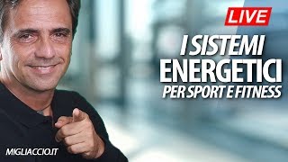 Quali sono i sistemi energetici nello sport [upl. by Ynaittirb]