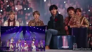 BTS reaction BLACKPINK [upl. by Ycnaf392]