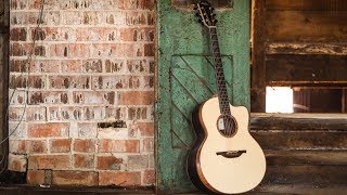 Lowden F50C Macassar Ebony amp Alpine Spruce I NAMM 2019 Lowden Guitars [upl. by Schug639]