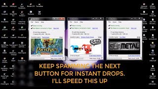 How To Get Card Drops From Idle Master x3 Faster  Steam Idle Master  Gaming With Zahin [upl. by Faunia]