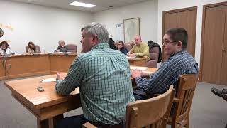 Carlinville City Council Meeting  January 7 2019 [upl. by Pradeep]