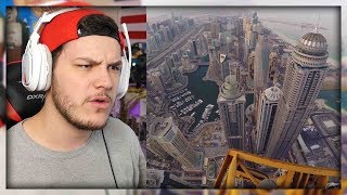 Climbing the Worlds Tallest TOWER CRANE  Reaction [upl. by Wadsworth698]