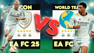 ICON VS WORLD TEAM in EA FC 25 [upl. by Ayocal]