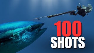 TOP 100 SPEARFISHING SHOTS  Pesca Submarina [upl. by Reggi]