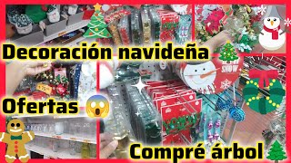 Decoración navideña🎄 desde 9 🎁 compré mi árbol de navidad 🎄 [upl. by Ermin]