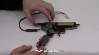 Airsoft GI 101  How it Works  Automatic Electric Gun Gearbox [upl. by Ihteerp]