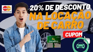 COMO CONSEGUIR ATÉ 20 DE DESCONTO NO ALUGUEL DE CARROS LOCALIZA [upl. by Slohcin993]