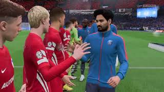 FIFA 23  Manager career Uefa Champions quotOpening matchdayquot intro in French [upl. by Chenee209]