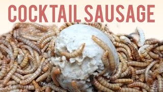 10000 Mealworms Vs Cocktail Sausage [upl. by Lieno]