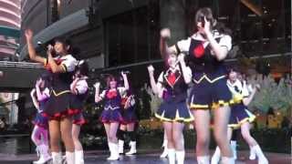 HR「灼熱☆KANKAN娘」キャナルシティ20121111 [upl. by Ahtreb]