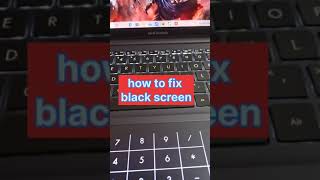 how to fix black screen on window 10 windowstricks [upl. by Aihsekram866]