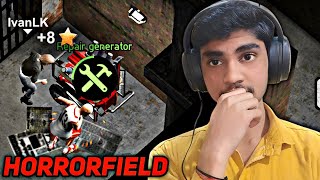 First Horrorfield Facecam Video ✌️  HORRORFIELD GAME [upl. by Martie]