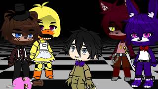 Spoilers Fnaf movie Spring lock scene 🐻🐰🐤🦊🕺🔪🎭 Gacha Club [upl. by Nylemaj]