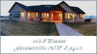 1668 Pinenut Gardnerville NV 89410 Just Listed Call Jared  7752238414 [upl. by Driskill]