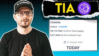 CELESTIA Price Prediction 817 Million Unlock [upl. by Giovanni]