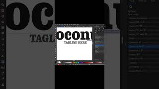 Coconut oil logo design in inkscape tipsgraphicdesign logomaker music [upl. by Annahael25]