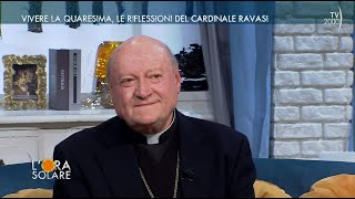 LOra Solare TV2000 14 febbraio 2024  Vivere la Quaresima le riflessioni del Cardinale Ravasi [upl. by Annabela]