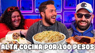 Convertimos 100 pesos en Alta Cocina ft cheflandeta [upl. by Dorian]