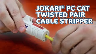 Jokari® PC CAT Twisted Pair Cable Stripper [upl. by Netsua]