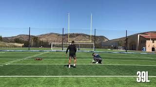 Matt Ammendola Private Workout  Mock Combine [upl. by Georgeta]