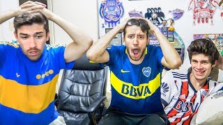 Cruzeiro vs Boca  Cuartos VUELTA  Copa Libertadores 2018  Reacciones de Amigos [upl. by Barnum914]