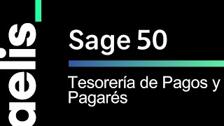 Tesorería de Pagos y Pagarés diferencias entre ContaPlus y Sage 50 [upl. by Rann]