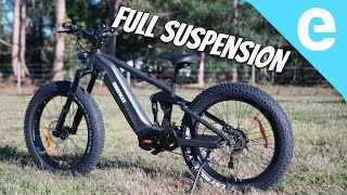 Himiway Cobra Pro 1000W fullsuspension fat tire ebike review [upl. by Onnem]