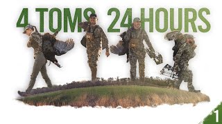 Best 24 Hours of Turkey Hunting EVER [upl. by Ydollem]