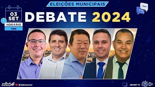 DEBATE 2024  ELEIÇÕES MUNICIPAIS DE IBIÚNA [upl. by Leirbma287]