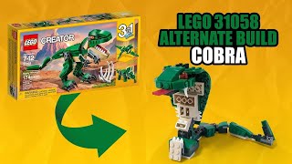 LEGO Creator 31058 Alternate Build  COBRA [upl. by Holden959]