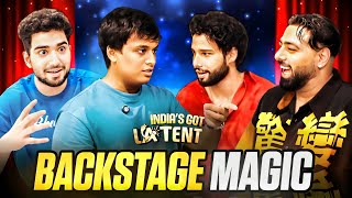 BACKSTAGE MAGIC ft Badshah Siddhant Chaturvedi amp SamayRainaOfficial  Indias Got Latent [upl. by Judd]