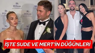 Survivor Sude Burcu ve Mert Öcal Evlendi Düğününden Görüntüler [upl. by Anatak8]