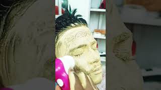 Facial kit 🤪🔥youtubeshorts barbershop facial [upl. by Feer]