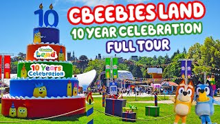 CBeebies Land 10 Years Celebration Virtual Tour at Alton Towers May 2024 4K [upl. by Arreic]