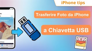 📸 2 Modi Come Trasferire Foto da iPhone a Chiavetta USB Flash Drive 2024 🚀 [upl. by Airekal]