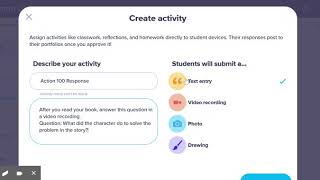 How to create an assignment in Class Dojo [upl. by Noraa898]