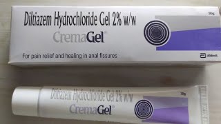 CremaGel Uses  Diltiazem Hydrochloride Gel All Details [upl. by Jos]