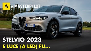 Alfa Romeo STELVIO 2023  E luce FULL LED fu Da 53150 euro [upl. by Fredra424]