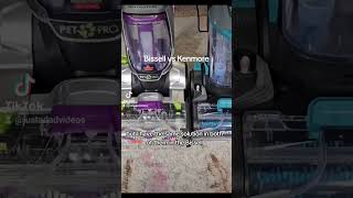 Bissell ProHeat 2X Pet Pro vs Kenmore Carpet Cleaner [upl. by Lemej]