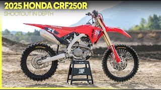 2025 Honda CRF250R In Depth  2025 250 MX Shootout [upl. by Nnayt]