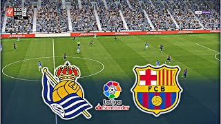 SOCIEDAD vs BARCELONA  LA LIGA 202425 [upl. by Konstance662]