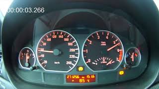 BMW E46 325i M54B25 acceleration 0 100 [upl. by Tati]