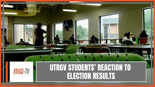 UTRGV Students Reaction to Election Results [upl. by Lennox]