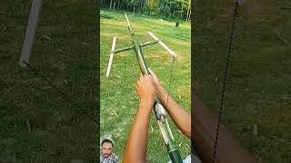 archery bow bowmaker hunting bowmakers bamboo bowmaking diy funny [upl. by Schonfeld]