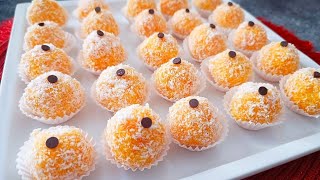 Carote 🥕 Cocco e Yogurt dolci in 5 minuti senza forno  dolci facili e veloci [upl. by Fredek]