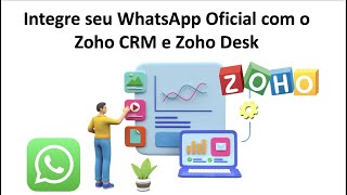 Enviar mensagens de WhatsApp Usando o Zoho CRM e Zoho Desk [upl. by Waxman555]