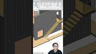 Revit barandillas para escaleras [upl. by Ecnarrot]